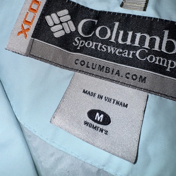 Columbia Blazer Jacket Women's Size M Blue Outerwear Collared Button Nylon - Picture 4 of 4